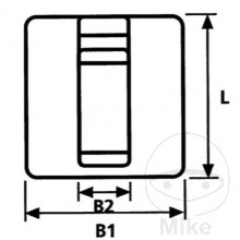 Dílenský spotřební materiál a chemie - HALTESCHELLE 19MM bílá