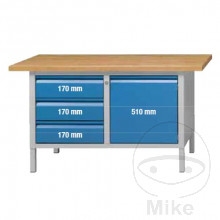 Vybavení dílen - WORK BENCH 1500MM 7035/5012