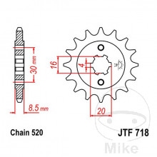 Pohon - Ozubené kolečko 12Z pro řetěz 520