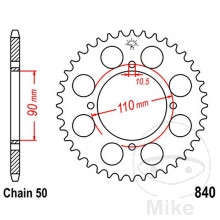 Pohon - Rozeta 38Z typ 530