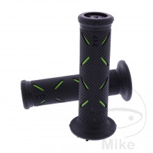 Podvozek - Gumové rukojeti černé/zelené