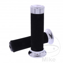 Podvozek - Gumové rukojeti černé/chrom