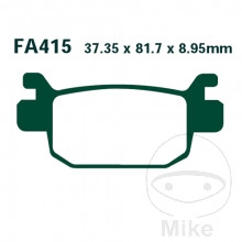 Brzdy - Brzdové destičky Carbon SCO EBC