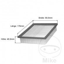 Filtr - Filtr vzduchový LX152