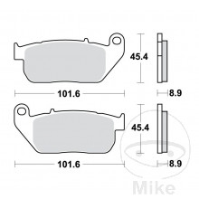 Brzdy - brzdové destičky PC TRW
