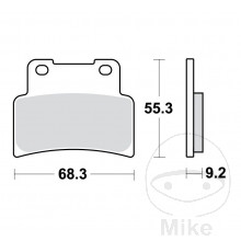 Brzdy - Brzdové destičky Standard TRW