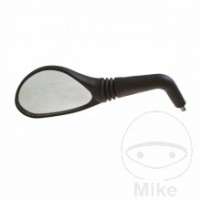 Zrcátko oválné černé/černé levé